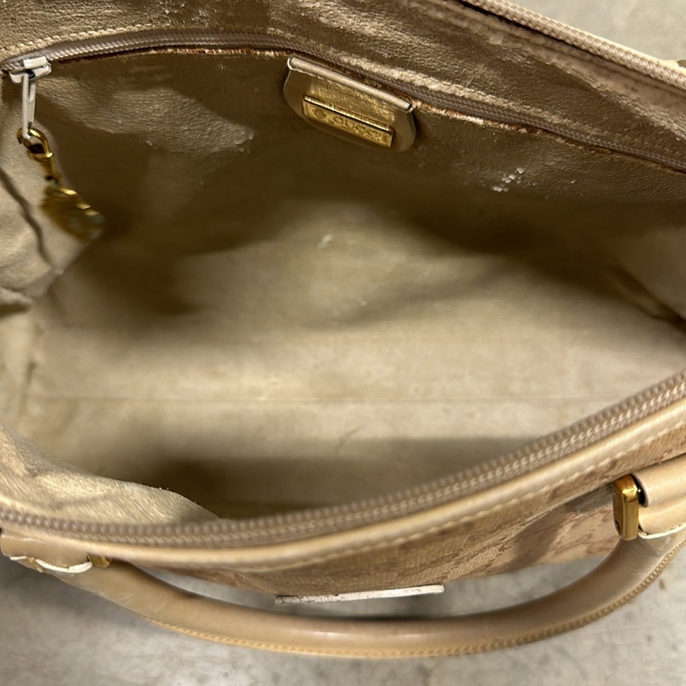 Vintage Gucci light beige monogram handbag - Picture 8 of 16
